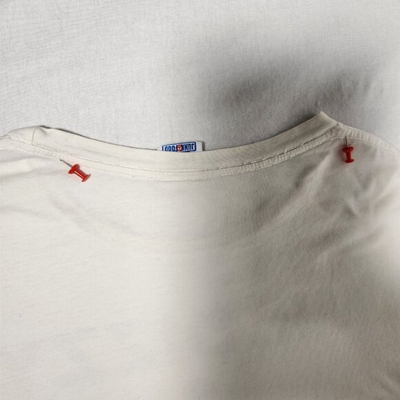 RARE Vintage MR. DIZZY 2007 Sun Faded White Cartoon T-Shirt Size X-Large U.S.A. - Picture 10 of 17